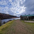 Ladybower Reservoir, National Park Peak District in UK, 2023 March Royalty Free Stock Photo