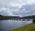 Ladybower Reservoir, National Park Peak District in UK, 2023 March Royalty Free Stock Photo