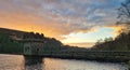 Ladybower Reservoir, National Park Peak District in UK, 2023 March Royalty Free Stock Photo