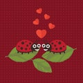 Ladybug happy valentine