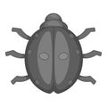 Ladybug icon, cartoon style Royalty Free Stock Photo