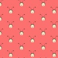 Ladybug pattern.