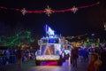 LADYSMITH, BC, CANADA - NOV 30, 2017: View of the Christmas para