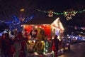 LADYSMITH, BC, CANADA - NOV 30, 2017: View of the Christmas para