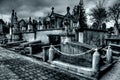 Laeken cemetery in Brussels Royalty Free Stock Photo