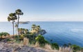 Laem Phromthep Viewpoint (Phromthep Cape Viewpoint) in Phuket, Royalty Free Stock Photo
