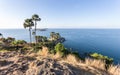 Laem Phromthep Viewpoint (Phromthep Cape Viewpoint) in Phuket, Royalty Free Stock Photo