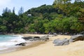 Laem Sing Beach on Phuket Island Royalty Free Stock Photo