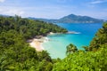 Laem Sing Beach, Located in Phuket, Royalty Free Stock Photo