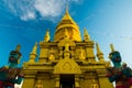 Laem Sor Pagoda temple with Big Buddha statue in Koh Samui, Thailand