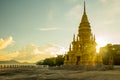 Laem Sor Pagoda temple with Big Buddha statue in Koh Samui, Thailand Royalty Free Stock Photo