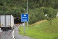 Laerdal Tunnel Norway Royalty Free Stock Photo