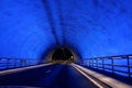 Laerdalstunnelen, the world`s longest road tunnel at 24.5 km, Aurland, Norway, Scandinavia Royalty Free Stock Photo