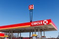 Circle K retail gas station location. Circle K is a subsidiary of Alimentation Couche-Tard and is based in Quebec I