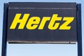 Lafayette - Circa April 2018: Local Hertz Car Rental Location. Hertz is the largest U.S. car rental company by sales I Royalty Free Stock Photo