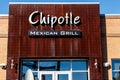Lafayette - Circa February 2018: Chipotle Mexican Grill Restaurant. Chipotle is a Chain of Burrito Fast-Food Restaurants I Royalty Free Stock Photo