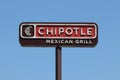 Chipotle Mexican Grill Restaurant. Chipotle is a Chain of Burrito Fast-Food Restaurants I Royalty Free Stock Photo