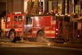 LAFD fire truck on Sunset Blvd.
