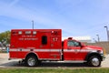 LAFD Los Angeles Fire Department Truck - Los Angeles, California Royalty Free Stock Photo