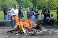 Lag B'Omer Celebration in Toronto Royalty Free Stock Photo