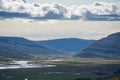 Lagarfljot or Logurinn lake in Iceland