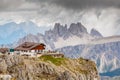 Lagazuoi mountain hut