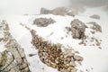 Lagazuoi war scene, Dolomites, Italy