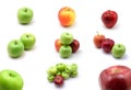 Lage page apples Royalty Free Stock Photo