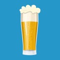 Lager glass beer icon