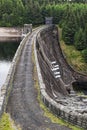 Laggan dam in the highlands of Scotland, UK