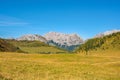 Laghi di Festons Alpine Meadow, Italy Royalty Free Stock Photo