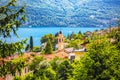 Laglio. Idyllic town of Laglio and Como lake scenic view
