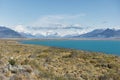 Lago Argentino is the largest and southernmost of the great Patagonian lakes in Argentina Royalty Free Stock Photo