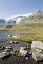 Lago Bianco, Engadin, Switzerland Royalty Free Stock Photo