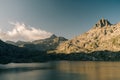 lago de ruis in pyrenees. spain