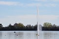 Lago del Fuerte in Tandil Royalty Free Stock Photo