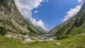 Lago della Rovina - Lake in the Italian Alps Entracque Timelapse