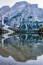 Lago Di Braies in autumn