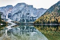 Lago Di Braies in autumn