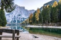 Lago Di Braies in autumn