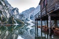 Lago Di Braies in autumn