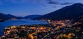 Lago di Como Lake Como high definition panorama