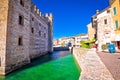 Lago di Garda town of Sirmione landmarks view Royalty Free Stock Photo