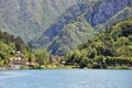 Lago di Ledro with Hotel, Italy