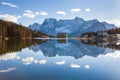 Lago of Misurina in the Dolomites