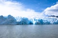 Lago Grey with Grey glacier, Torres del Paine National Park, Chile Royalty Free Stock Photo