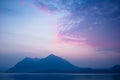 Lago Maggiore, Italy - Moody lake Royalty Free Stock Photo