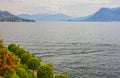 Lago Maggiore lake view, Italy, Lombardy, Stresa, Isola Bella Royalty Free Stock Photo