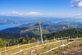 Lago Maggiore from mountain Mottarone