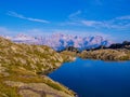 Lago Nero, Cornisello, Brenta Dolomites, north Italy Royalty Free Stock Photo